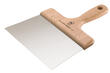 Wooden plastering knife