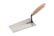 Square bricklaying trowel