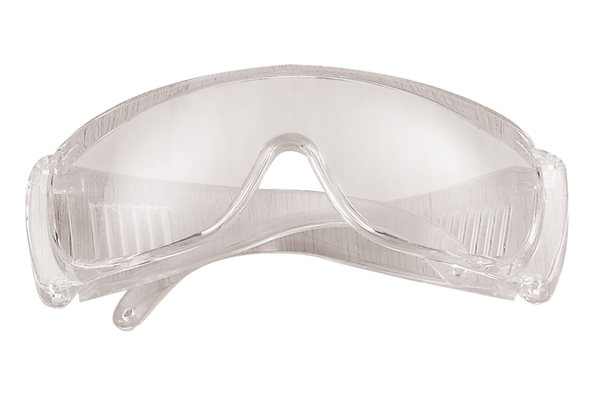 Transparent goggles