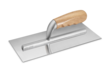 Rigid steel trowel