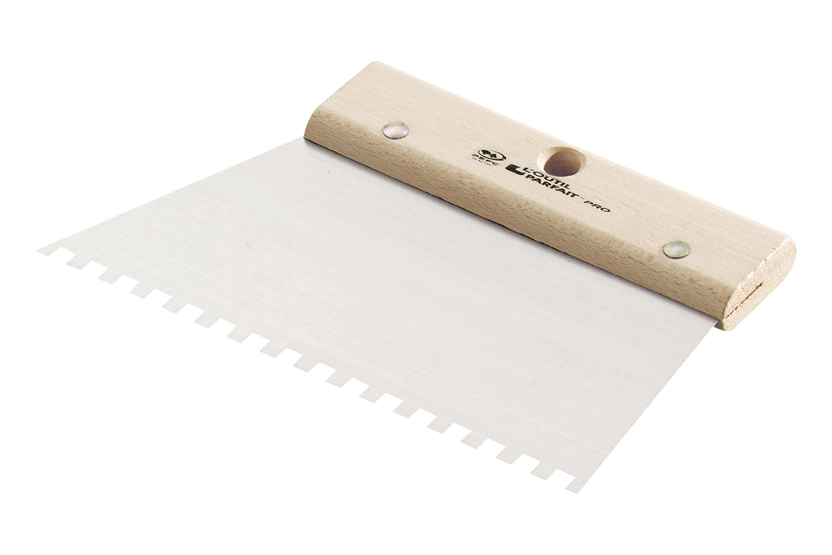 Square adhesive comb