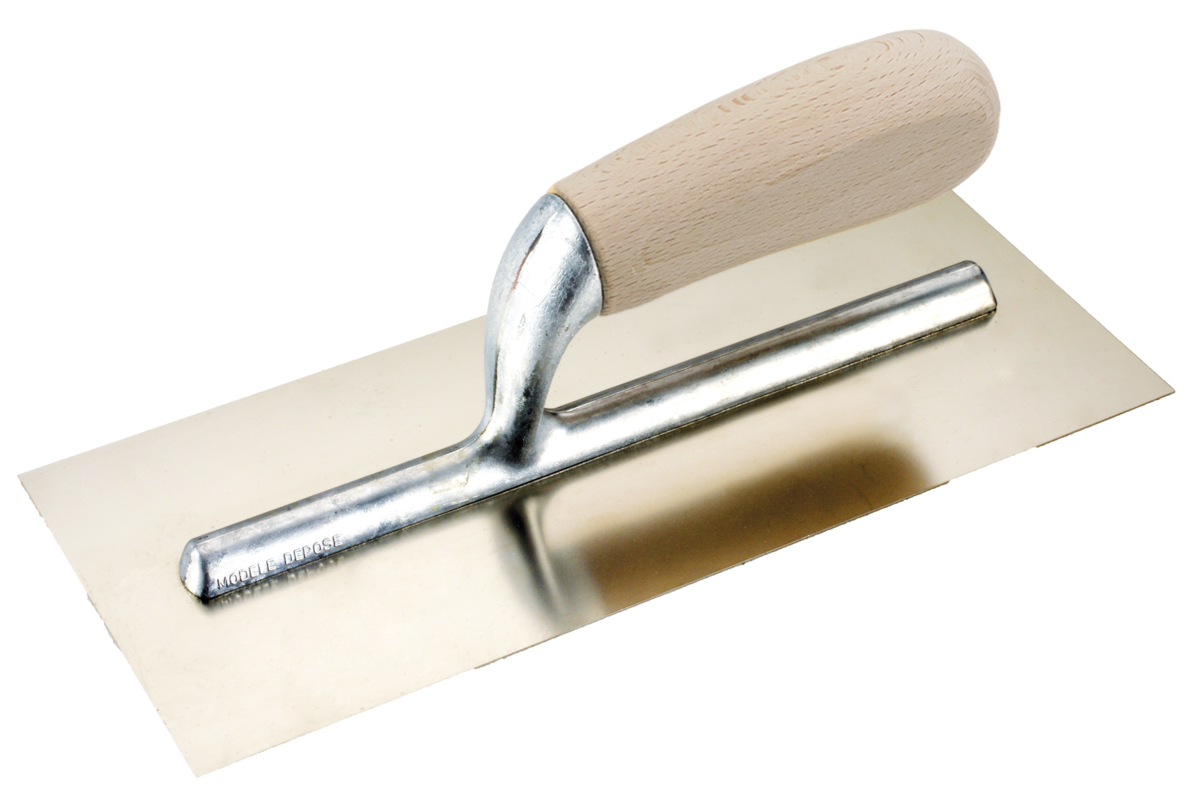 Stainless steel trowel