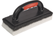 Abrasive cleaning trowel