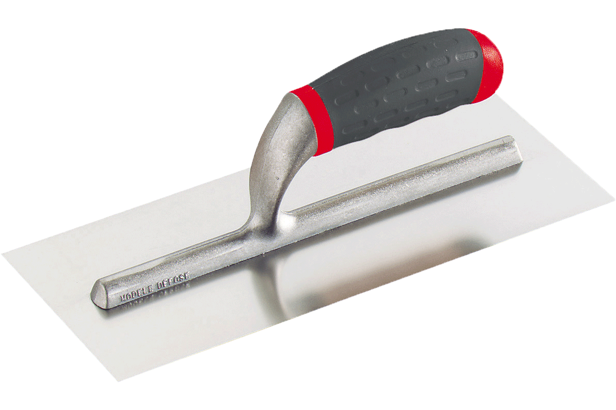 Stainless steel trowel